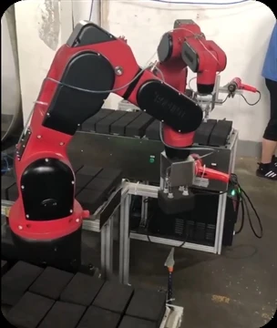 Sviluppo di robot industriali impilabili nella produzione agricola